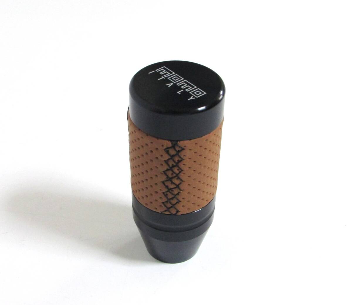 MOMO Momo рукоятка трансмиссии кожа наматывать черный × Brown