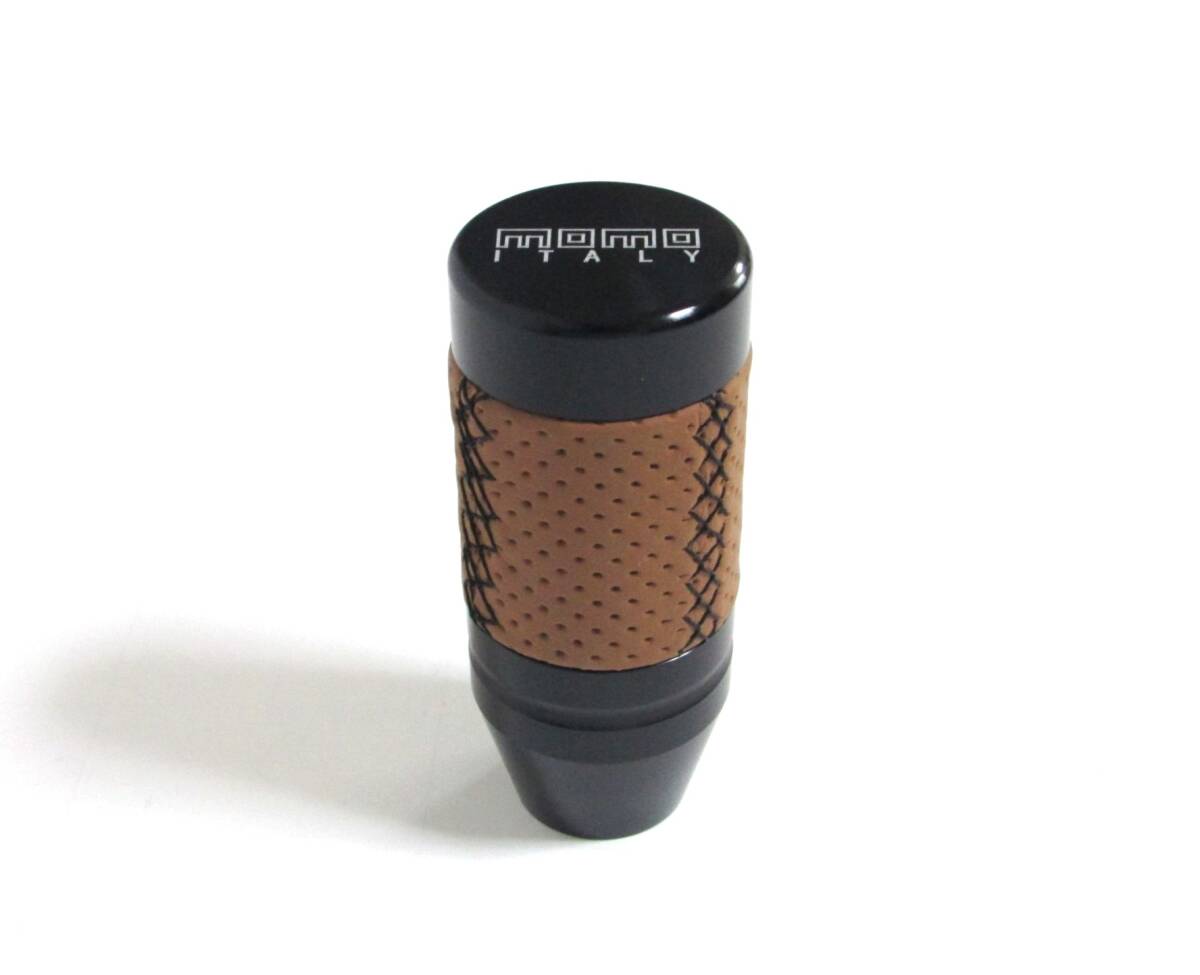 MOMO Momo рукоятка трансмиссии кожа наматывать черный × Brown MOMO Momo рукоятка трансмиссии кожа наматывать черный × Brown