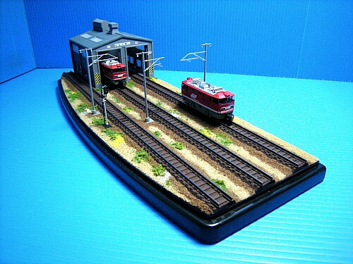 ジオラマ・機関庫_画像1