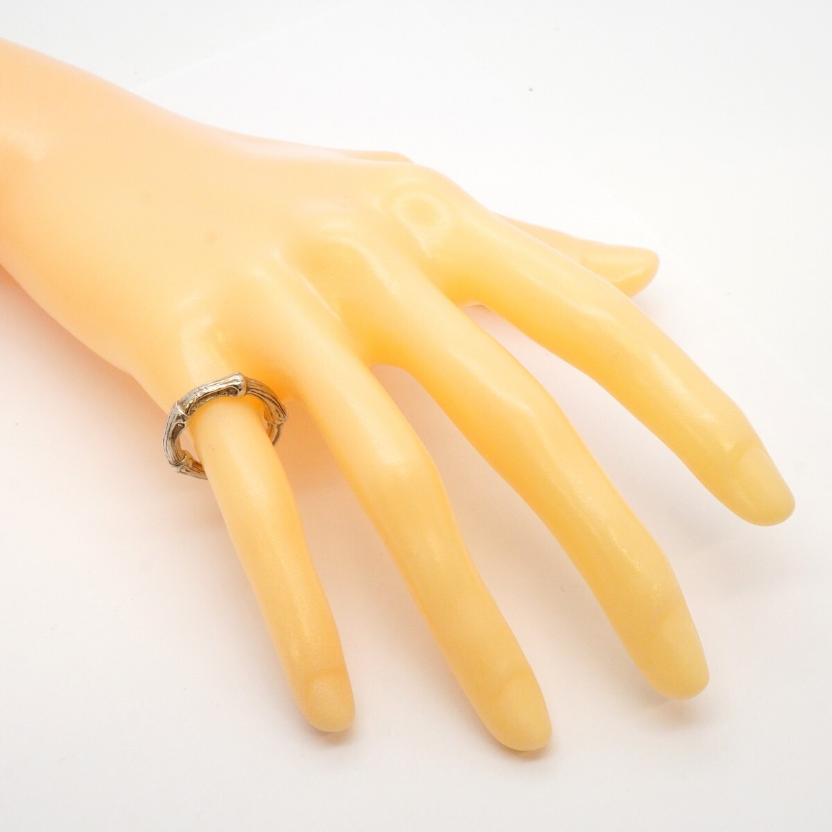 ★最終価格★SALE【5jib0110】ティファニー リング バンブー シルバー925 8号【中古】レディース_画像7