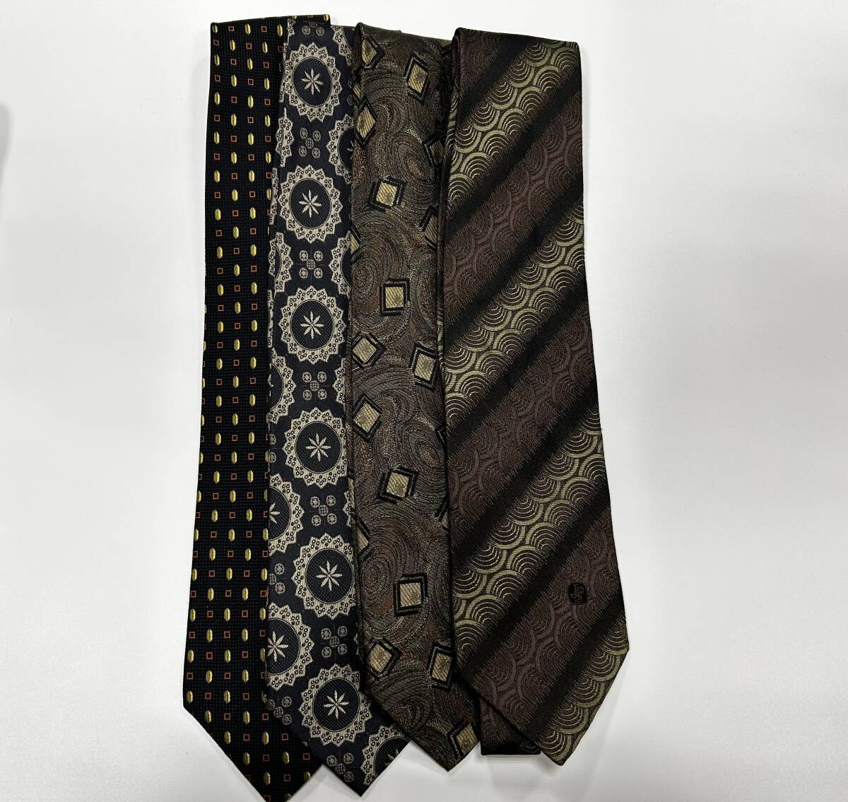 KM-0034 シルク 絹100% ネクタイ まとめ売り _画像2