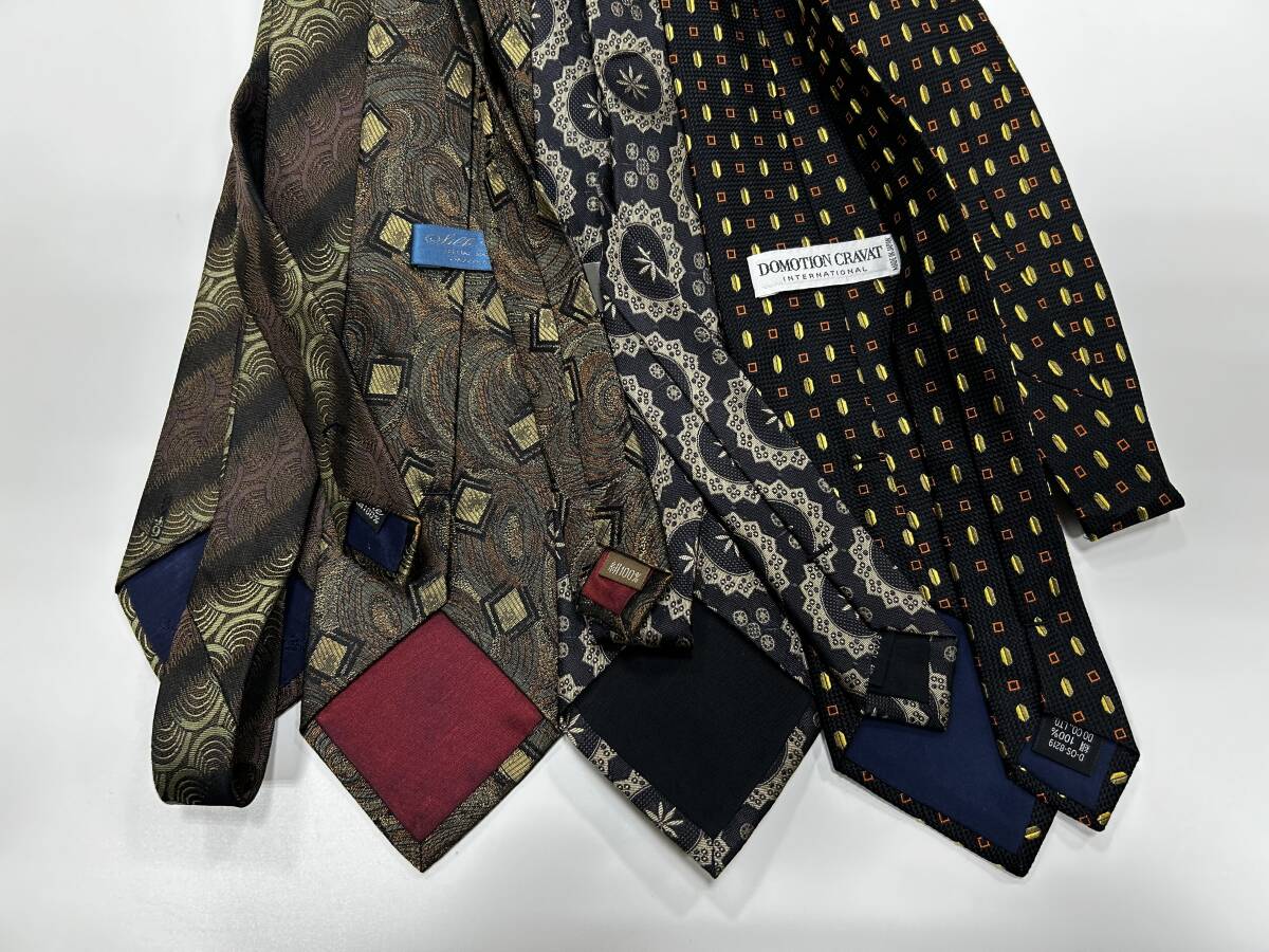 KM-0034 シルク 絹100% ネクタイ まとめ売り _画像7