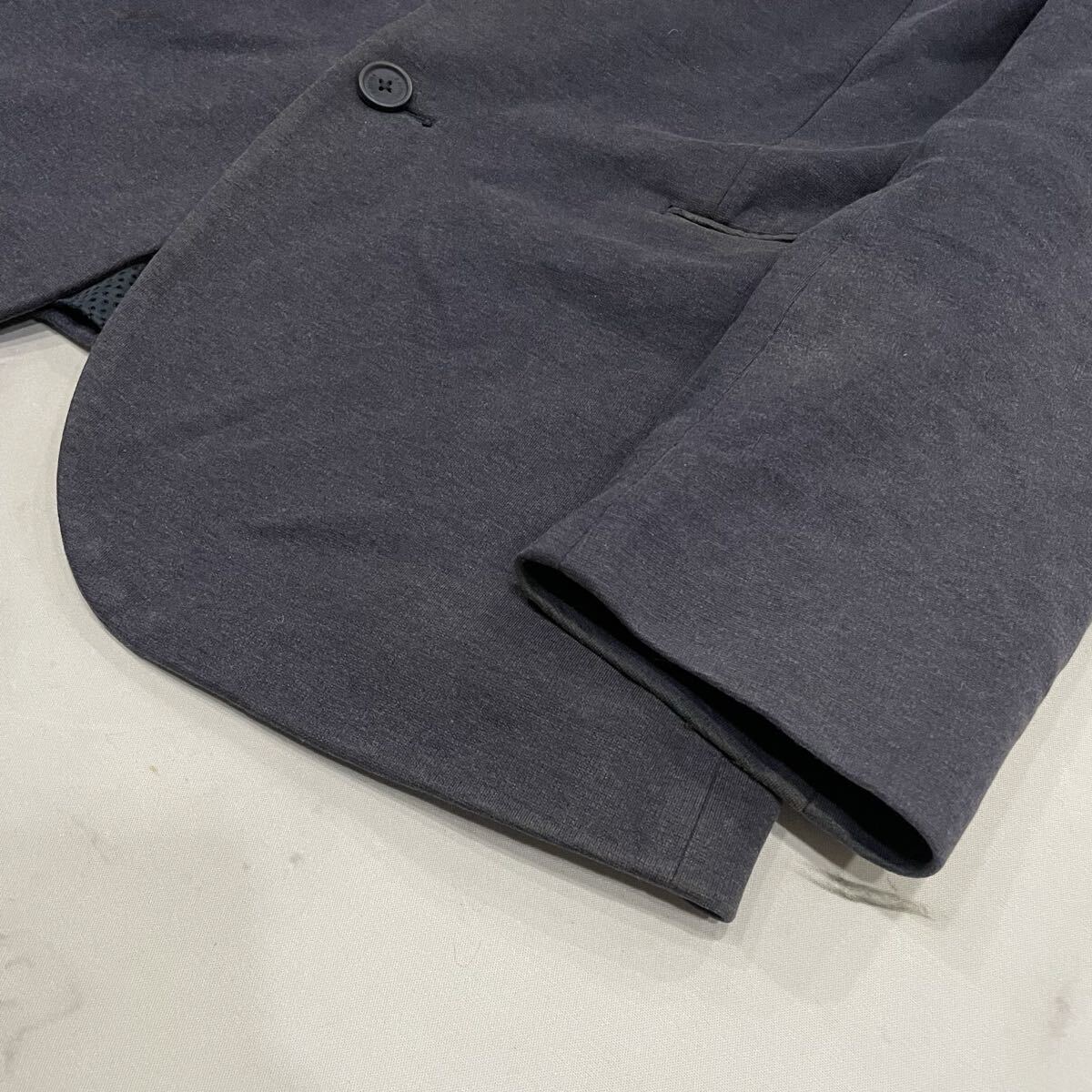 AL ○ 至高の一品 '洗練されたデザイン' Z Zegna ジーゼニア テーラードジャケット 上着 メンズ アウター 高級紳士服 ネイビー_画像5