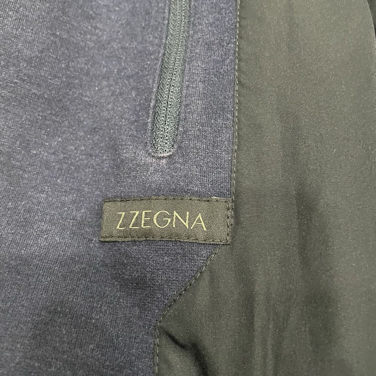 AL ○ 至高の一品 '洗練されたデザイン' Z Zegna ジーゼニア テーラードジャケット 上着 メンズ アウター 高級紳士服 ネイビー_画像8