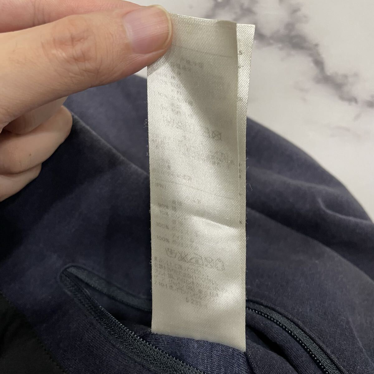 AL ○ 至高の一品 '洗練されたデザイン' Z Zegna ジーゼニア テーラードジャケット 上着 メンズ アウター 高級紳士服 ネイビー_画像10