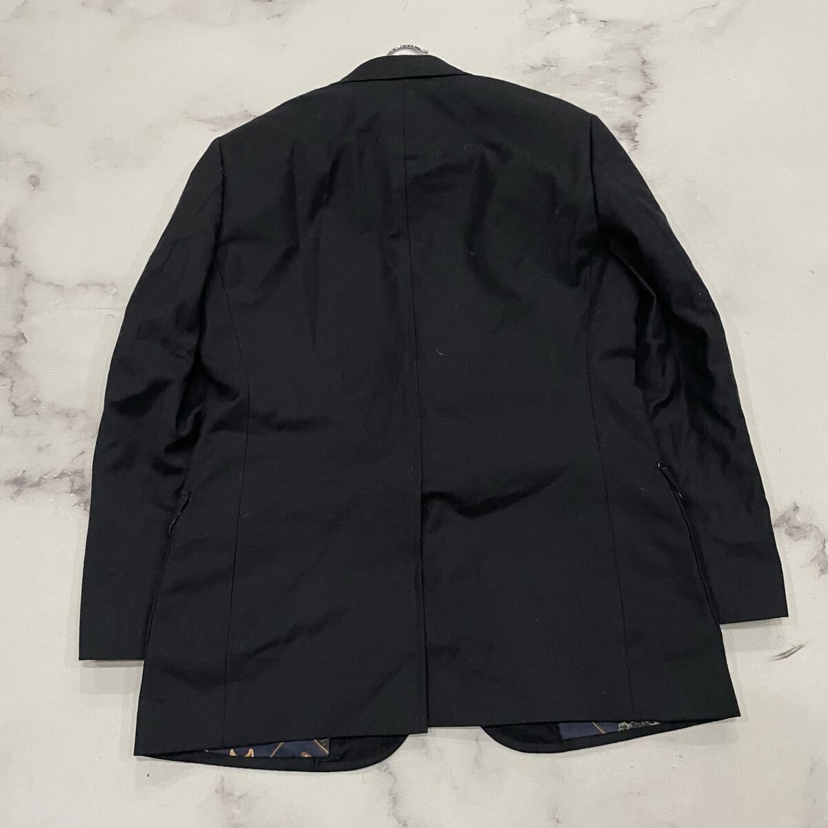AK ○ 洗練されたデザイン '高級感溢れる' Brooks Brothers ブルックスブラザーズ SOCIAL PRIMER ウール100% テーラードジャケット 47_画像3
