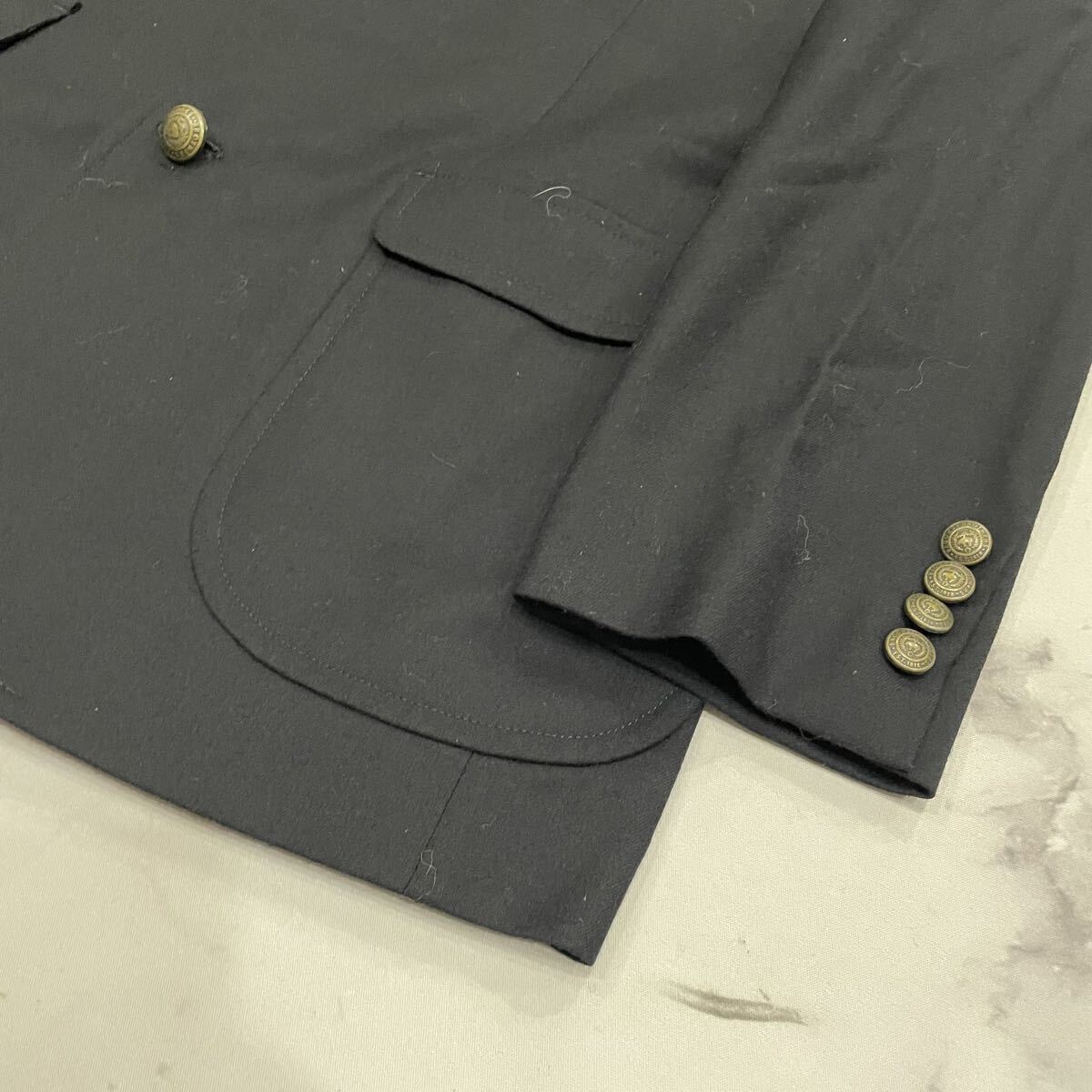 AK ○ 洗練されたデザイン '高級感溢れる' Brooks Brothers ブルックスブラザーズ SOCIAL PRIMER ウール100% テーラードジャケット 47_画像5