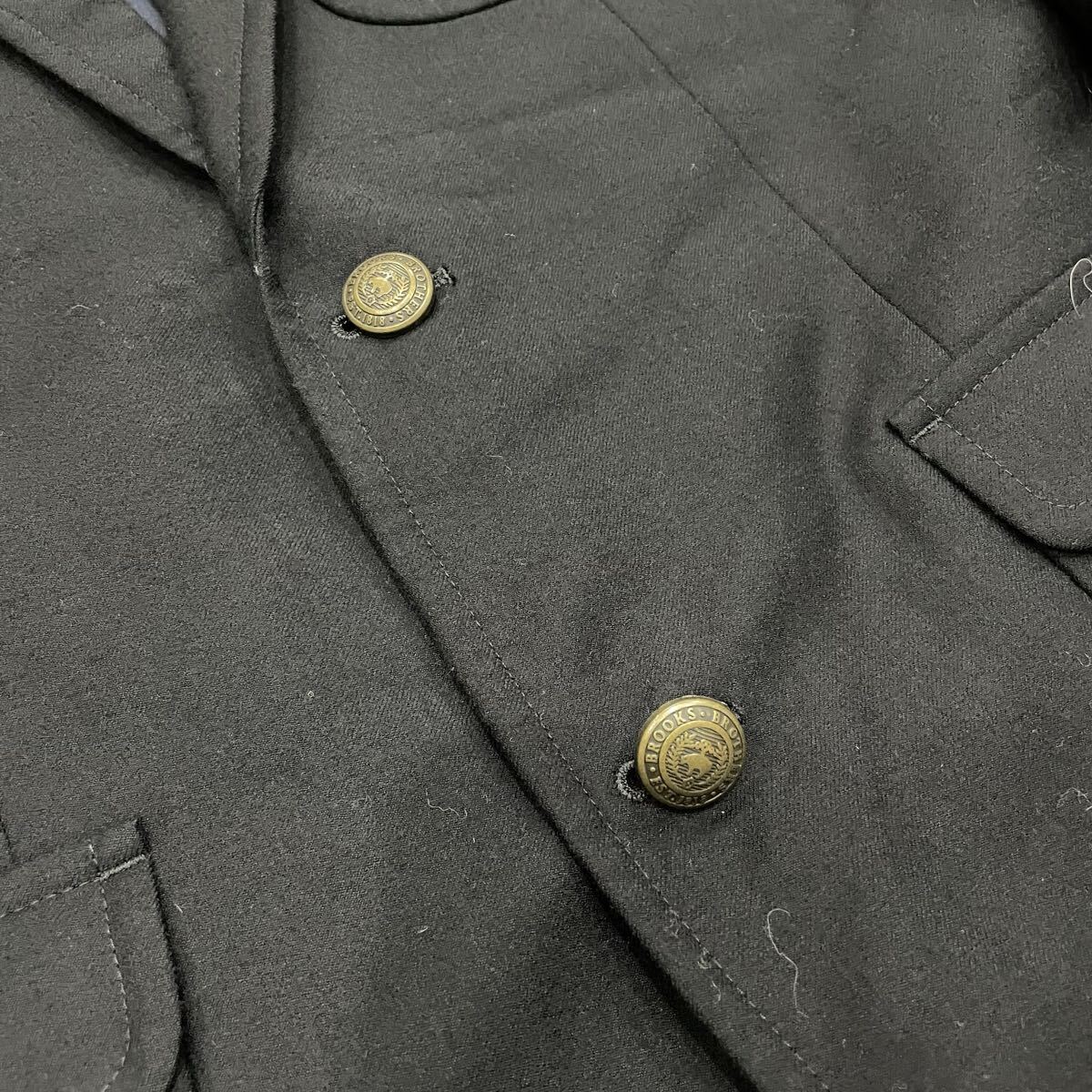 AK ○ 洗練されたデザイン '高級感溢れる' Brooks Brothers ブルックスブラザーズ SOCIAL PRIMER ウール100% テーラードジャケット 47_画像6