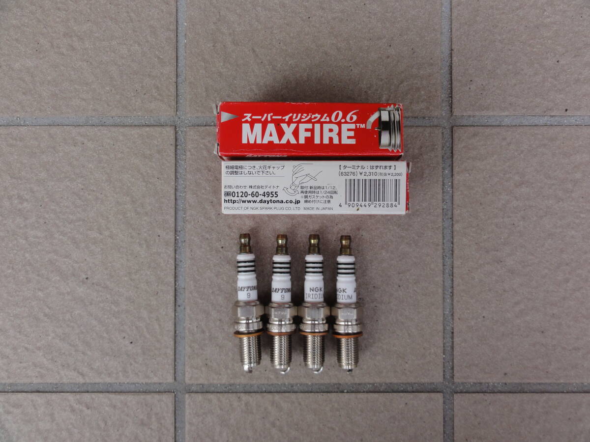 DAYTONA スーパーイリジウム0.6 MAXFIRE ９ スパークプラグ_画像1