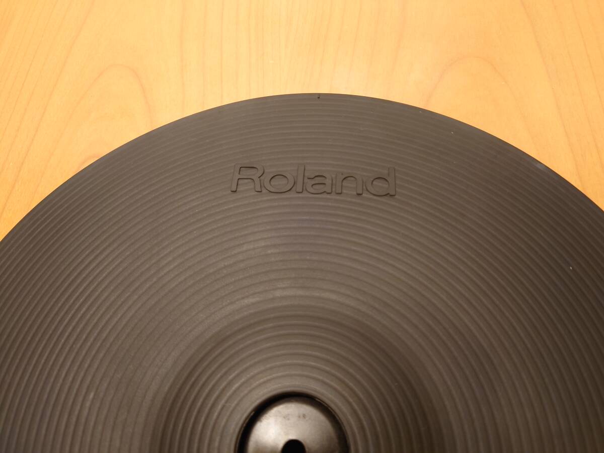 ROLAND CY-14c ローランド　14インチ クラッシュシンバル　中古_画像2