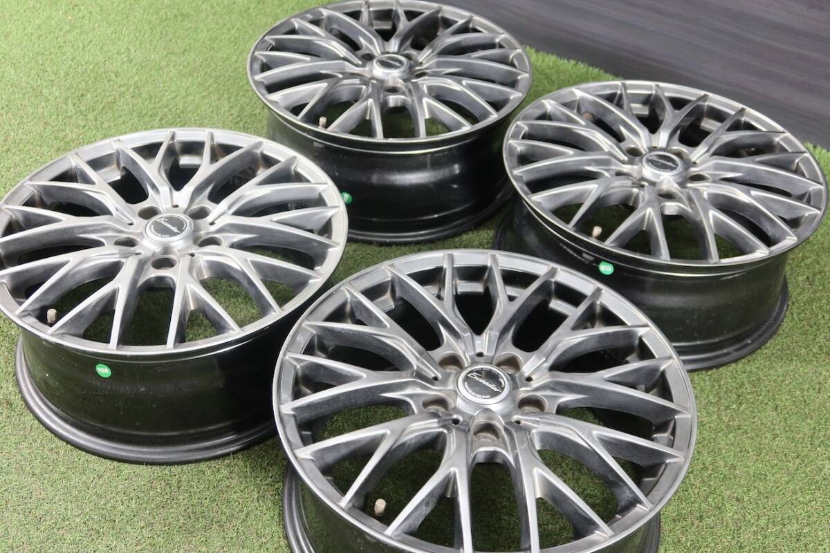 ＜スタッドレス用＞ホットスタッフ エクシーダー 17in 7J +48 PCD114.3 5H 4本セット CX-8 ハリアー エクストレイル アウトバックレガシィ_画像3