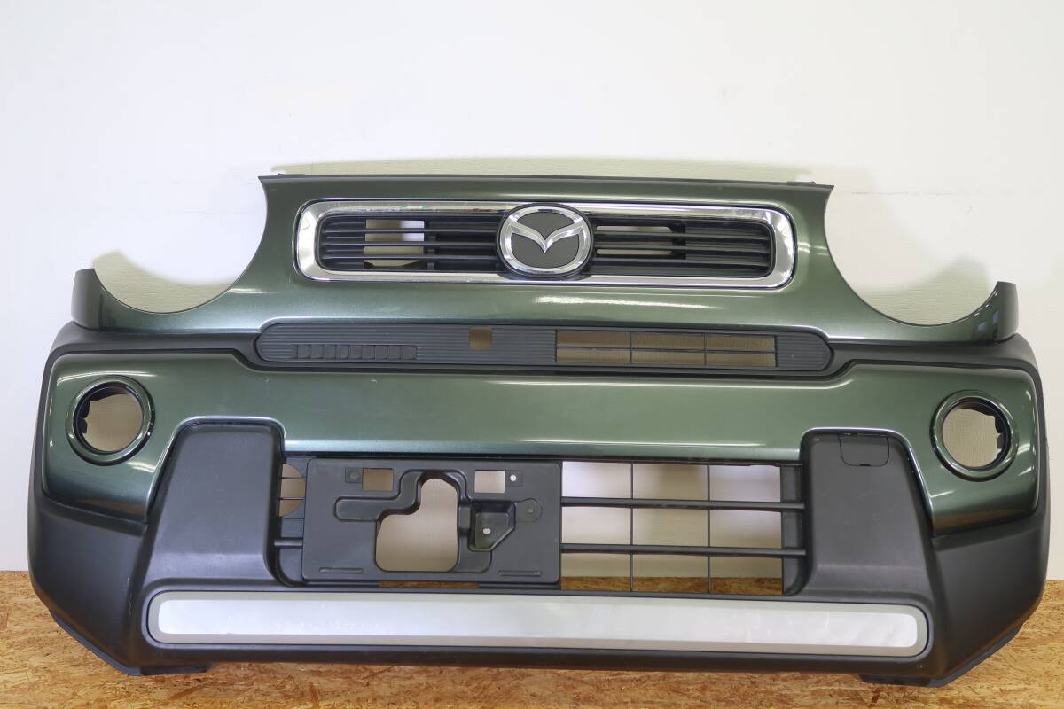 ＜純正品/即納＞MR92S MR52S ハスラー MS92S MS52S フレアクロスオーバー 純正フロントバンパー 緑 71711-59S0 グリル ロア ガーニッシュ_画像1