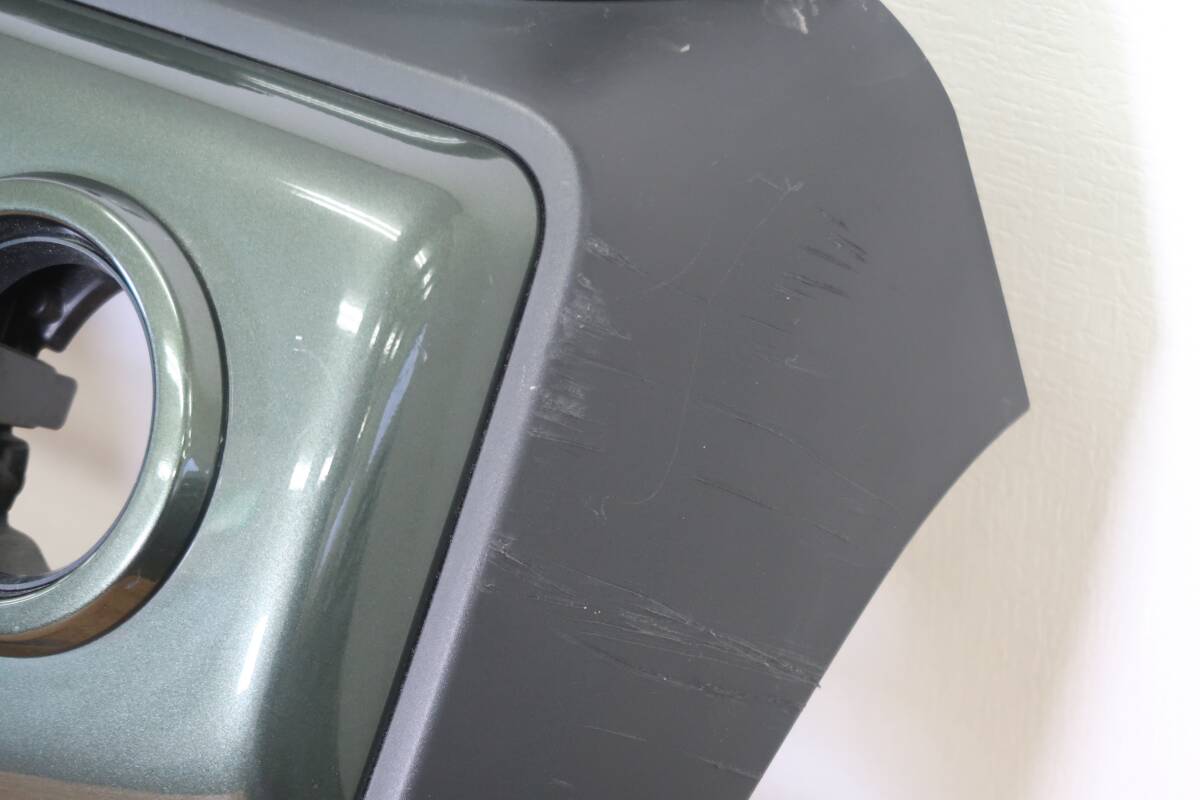 ＜純正品/即納＞MR92S MR52S ハスラー MS92S MS52S フレアクロスオーバー 純正フロントバンパー 緑 71711-59S0 グリル ロア ガーニッシュ_画像5