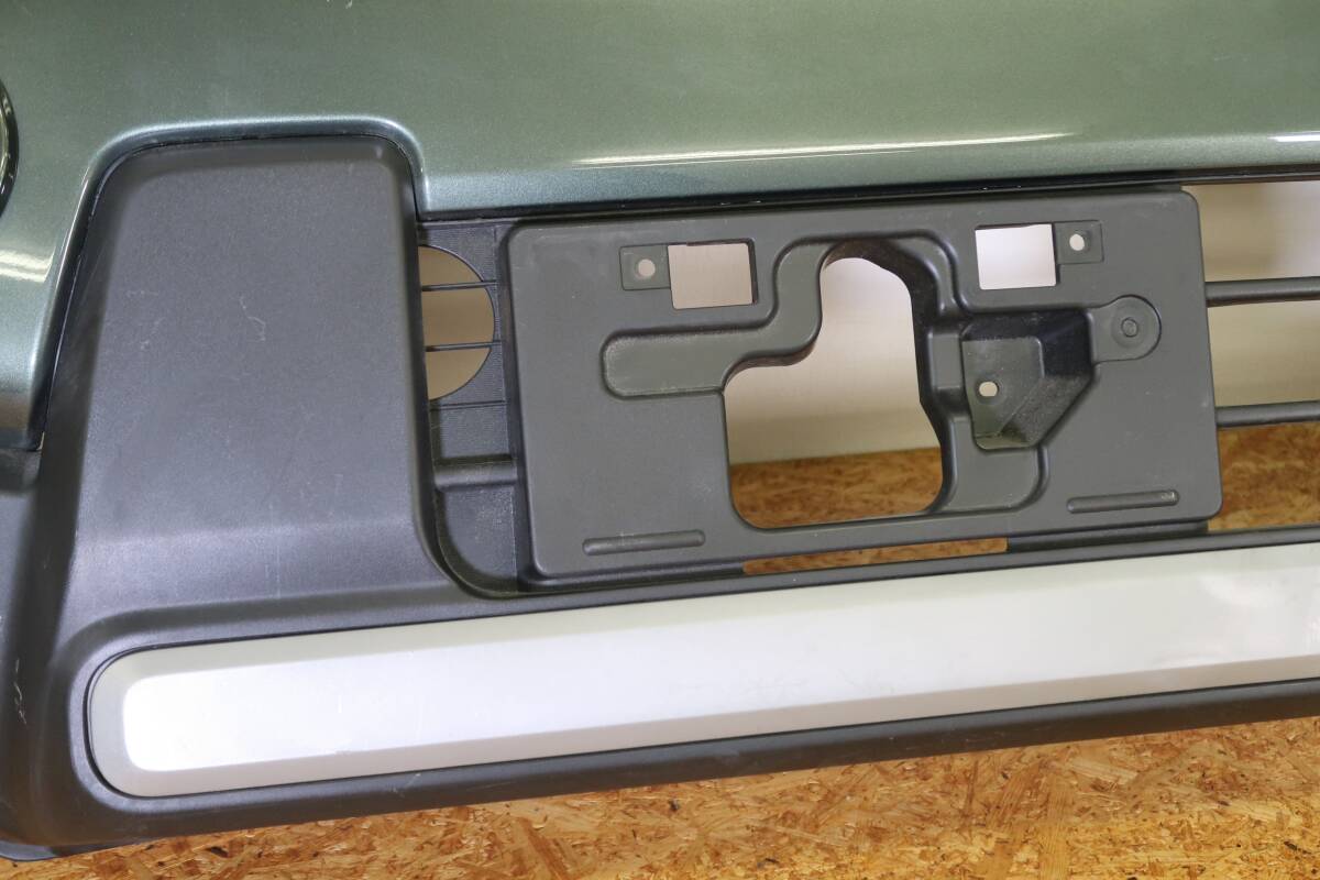 ＜純正品/即納＞MR92S MR52S ハスラー MS92S MS52S フレアクロスオーバー 純正フロントバンパー 緑 71711-59S0 グリル ロア ガーニッシュ_画像8