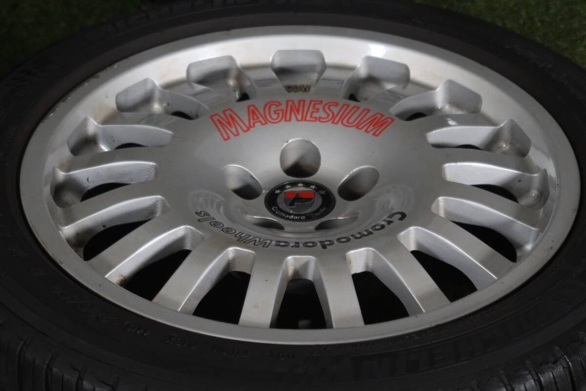 <希少品/即納>クロモドラ マグネシウム 16in 7J +30 PCD98 5H ミシュラン パイロットスポーツ3 205/50R16 ランチア デルタ エボ_画像6
