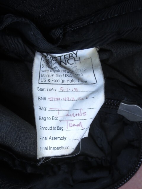 USA製 MYSTERY RANCH ミステリー ランチ STREET FIGHTER ストリートファイター ブラック リュック デイパック_画像10