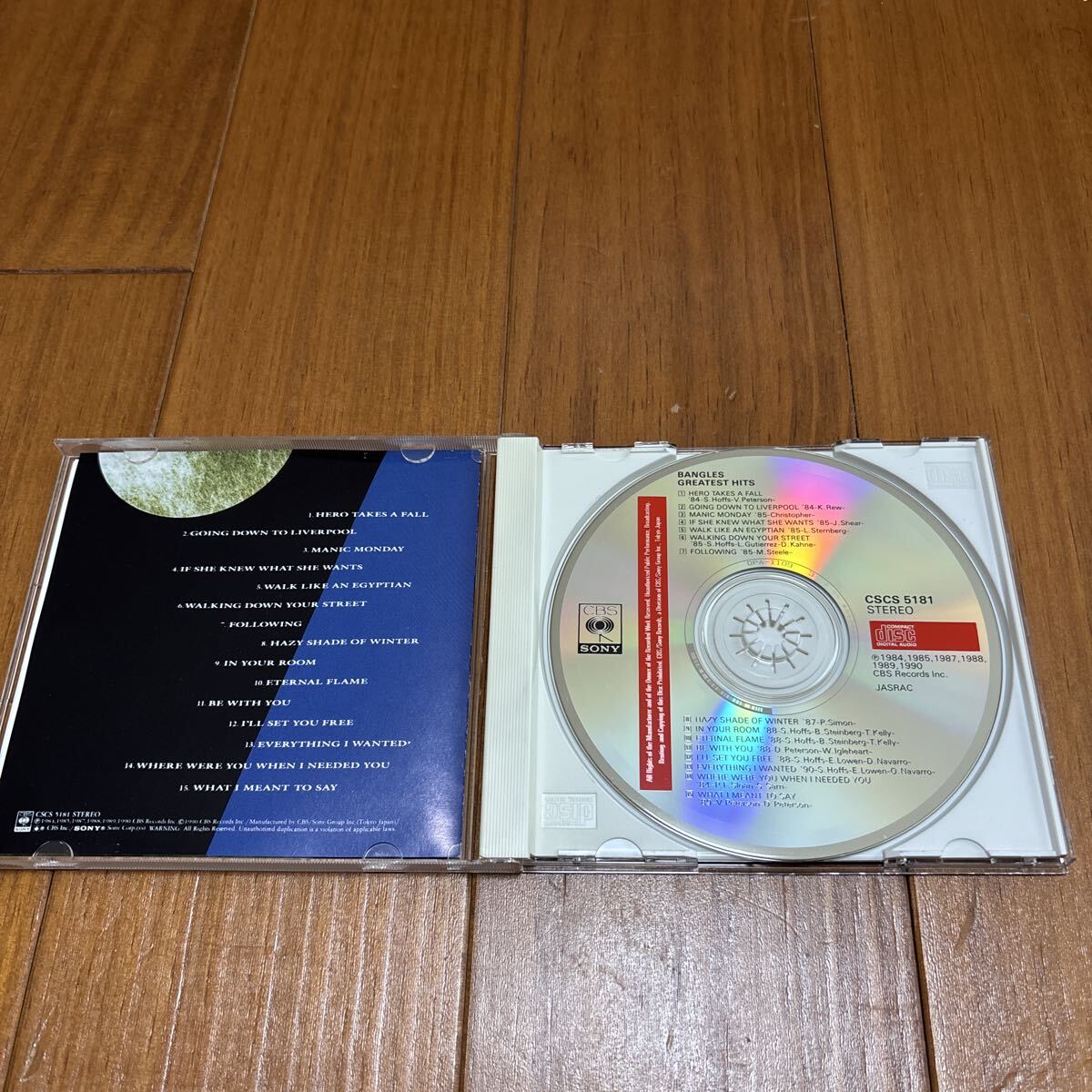 バングルス BANGLES CD ヒッツ GREATEST HITS_画像3