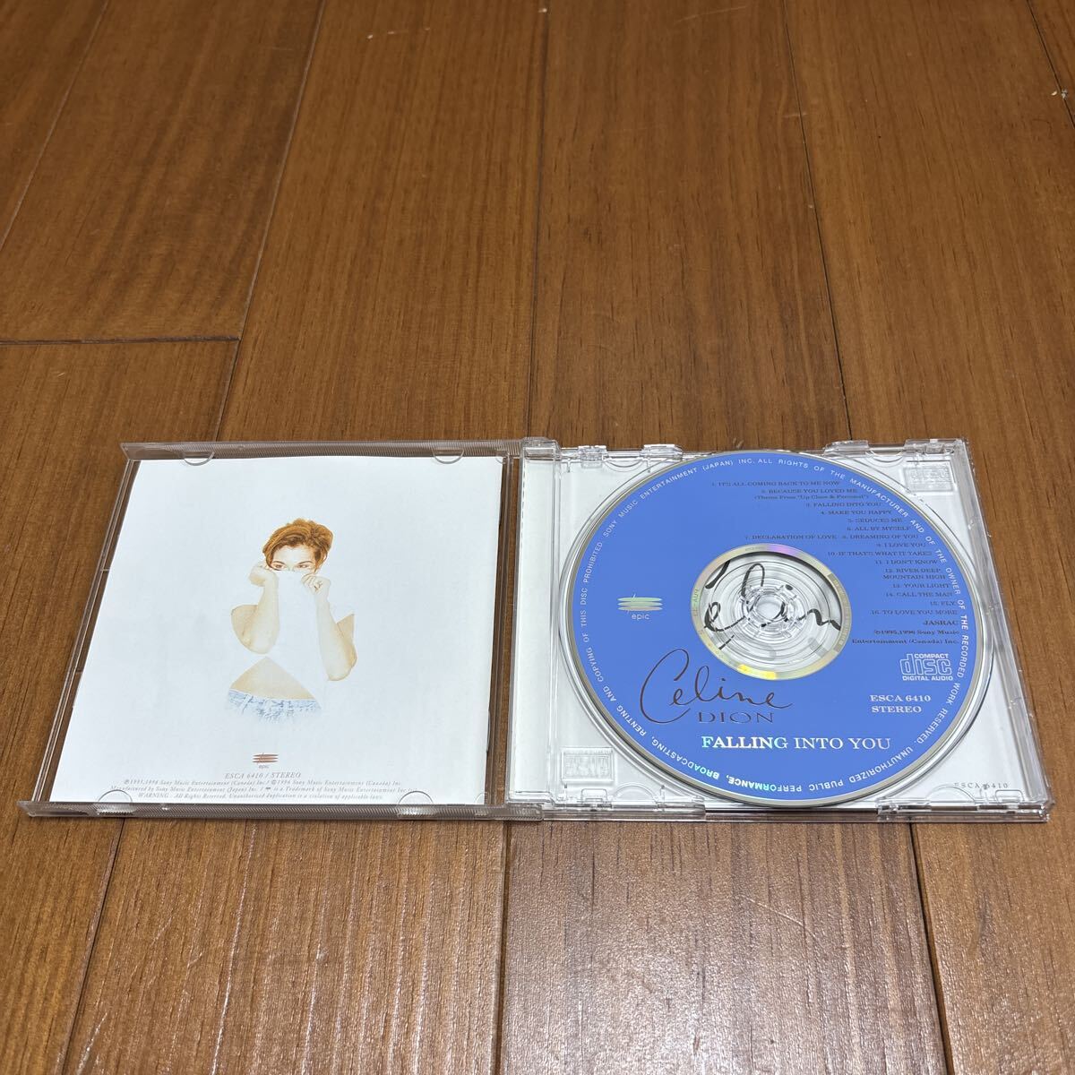 CD セリーヌ ディオン CELINE DION FALLING INTO YOU_画像3