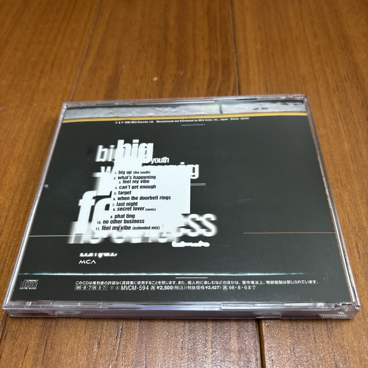 CD CJ Lewis feel my vibe_画像2