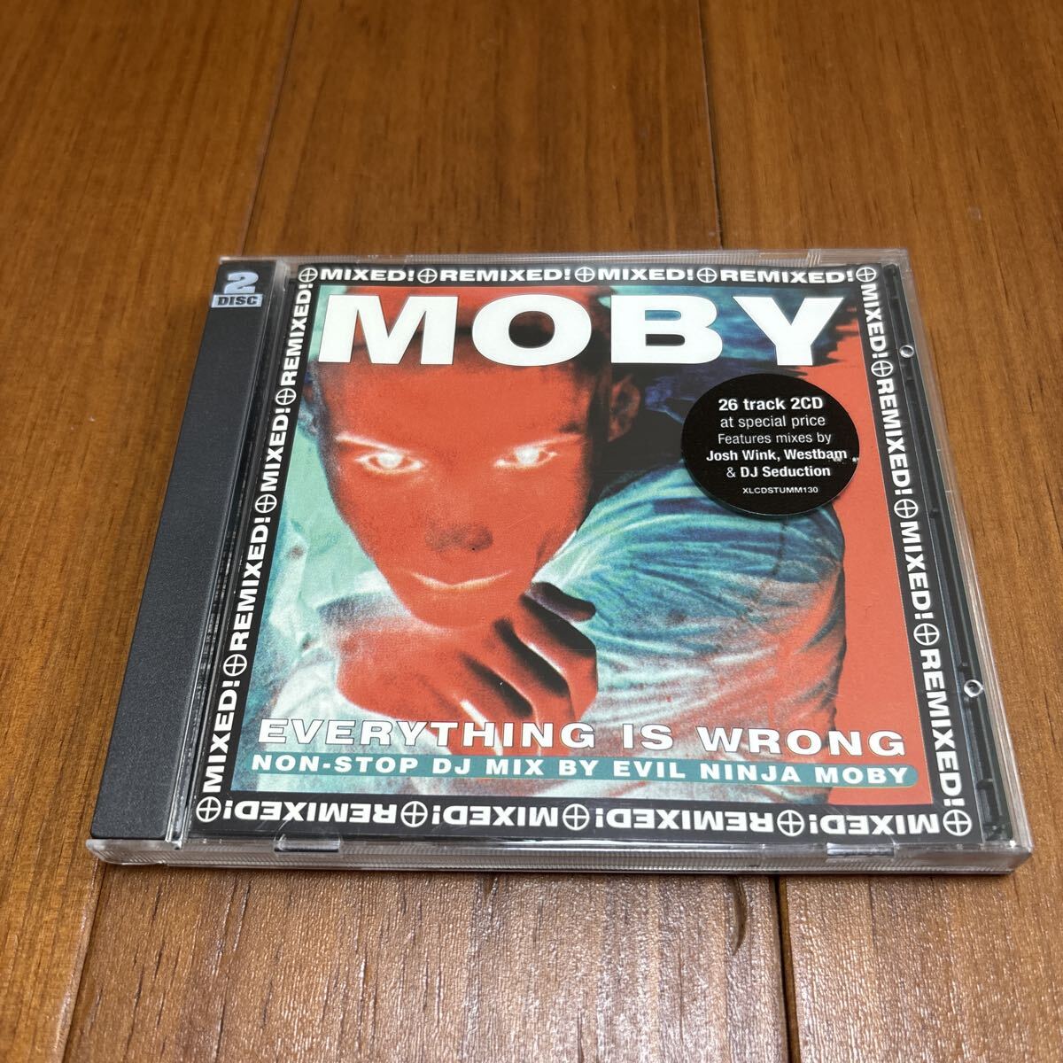 CD MOBY EVERYTHING IS WRONG DJ MIX ALBUM_画像1