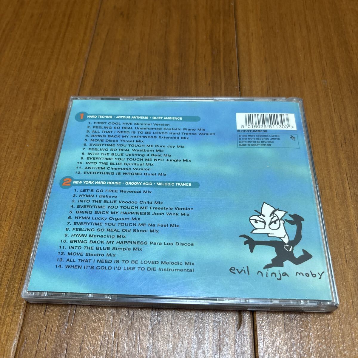 CD MOBY EVERYTHING IS WRONG DJ MIX ALBUM_画像2