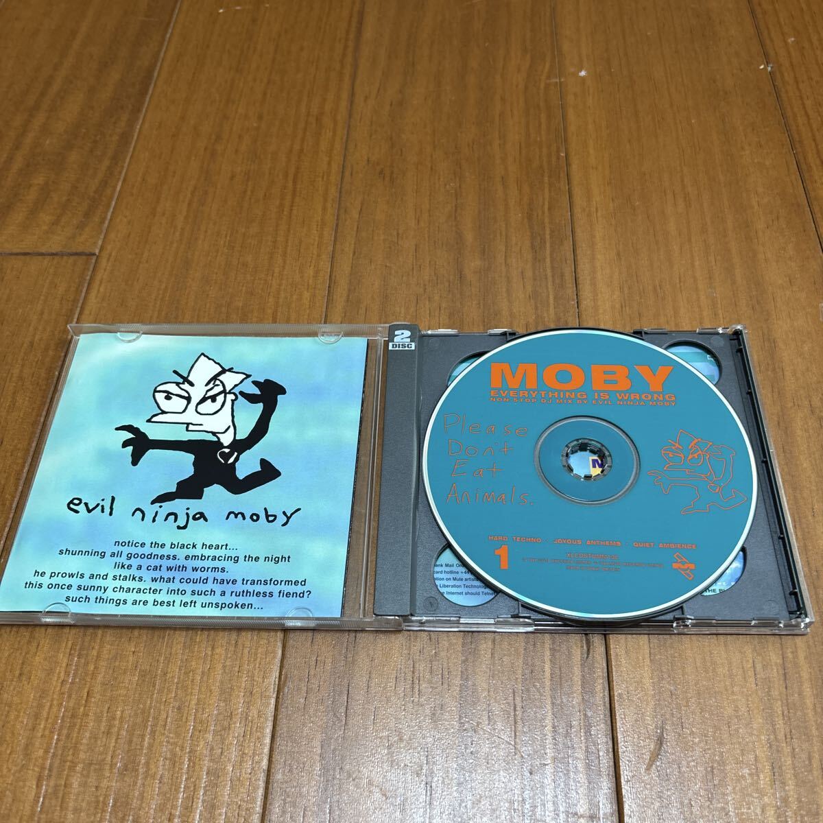 CD MOBY EVERYTHING IS WRONG DJ MIX ALBUM_画像3