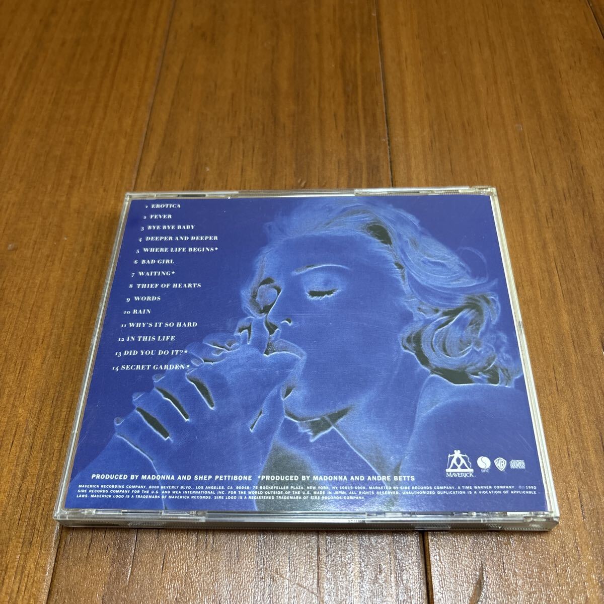 CD MADONNA EROTICA マドンナ_画像2