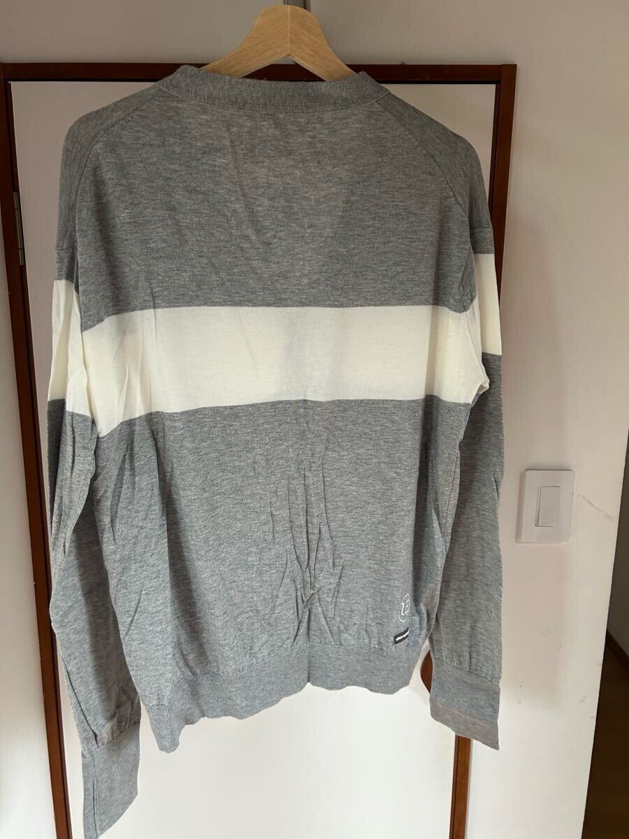 ユニフォームエクスペリメント　22SS チェストライン　コットンニットカーディガン　メンズ　サイズ2 uniform experiment SOPHNET_画像2