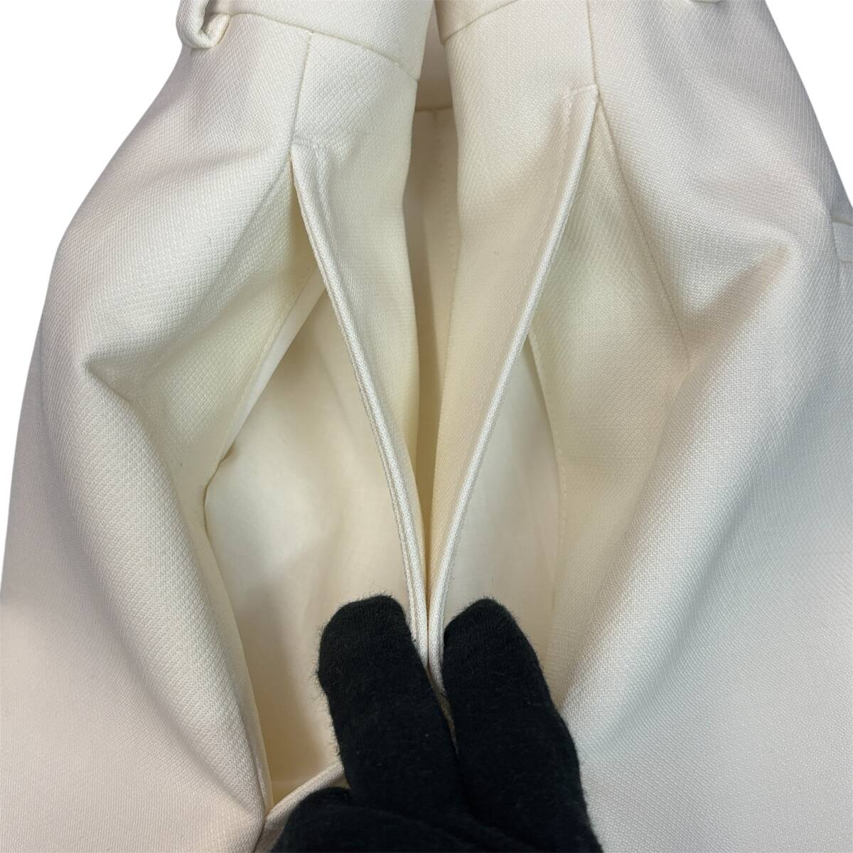 [ не использовался товар ][ справка обычная цена 115,500 иен ] Ferragamo tuck flair шорты #42 tuck брюки flare pants шорты блузон FERRAGAMO