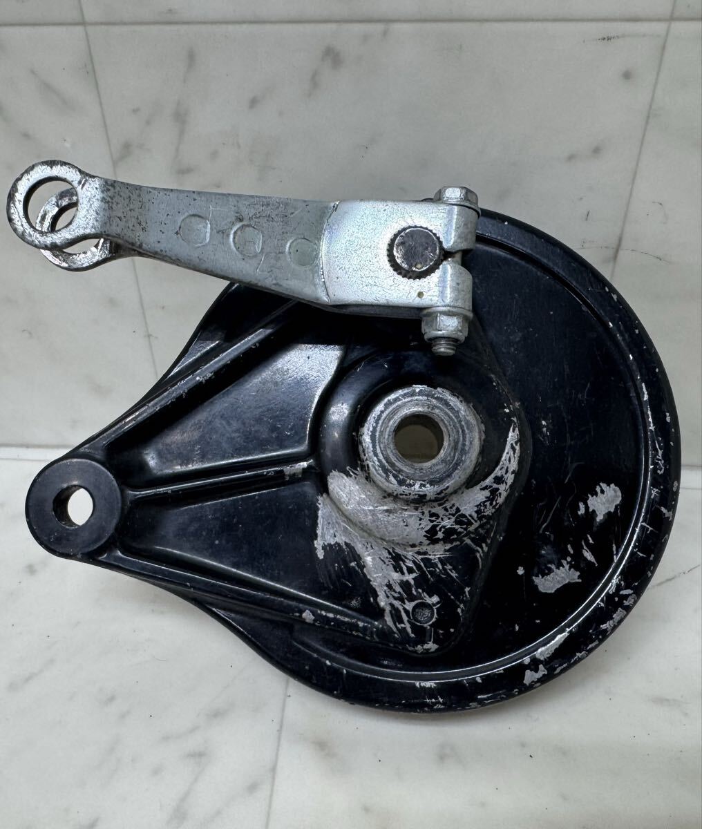 NS50Rで使用 純正 リアブレーキパネル HRC S50R NS50F AC08（検 NSR50 NS−1 NSF100 武川 キタコ_画像1