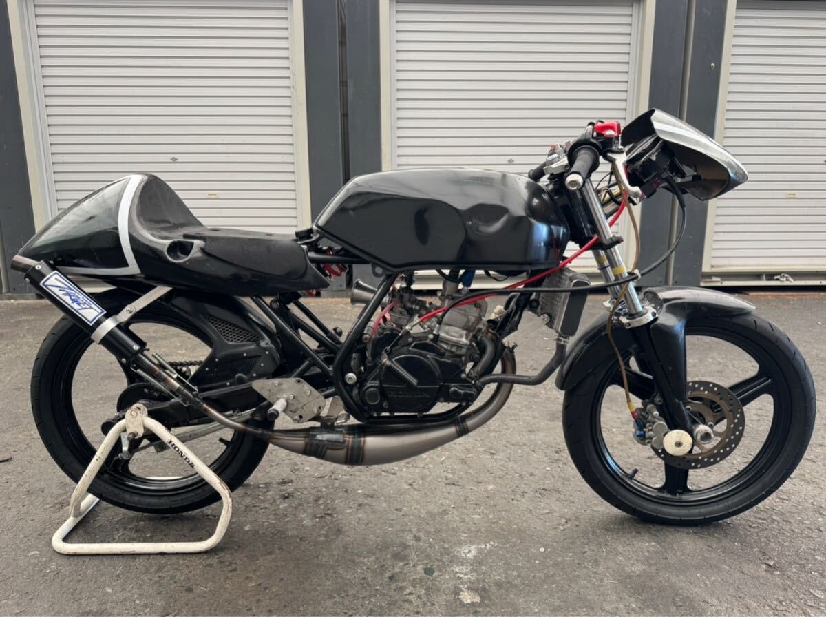 NS50Rで使用 純正 リアブレーキパネル HRC S50R NS50F AC08（検 NSR50 NS−1 NSF100 武川 キタコ_画像2