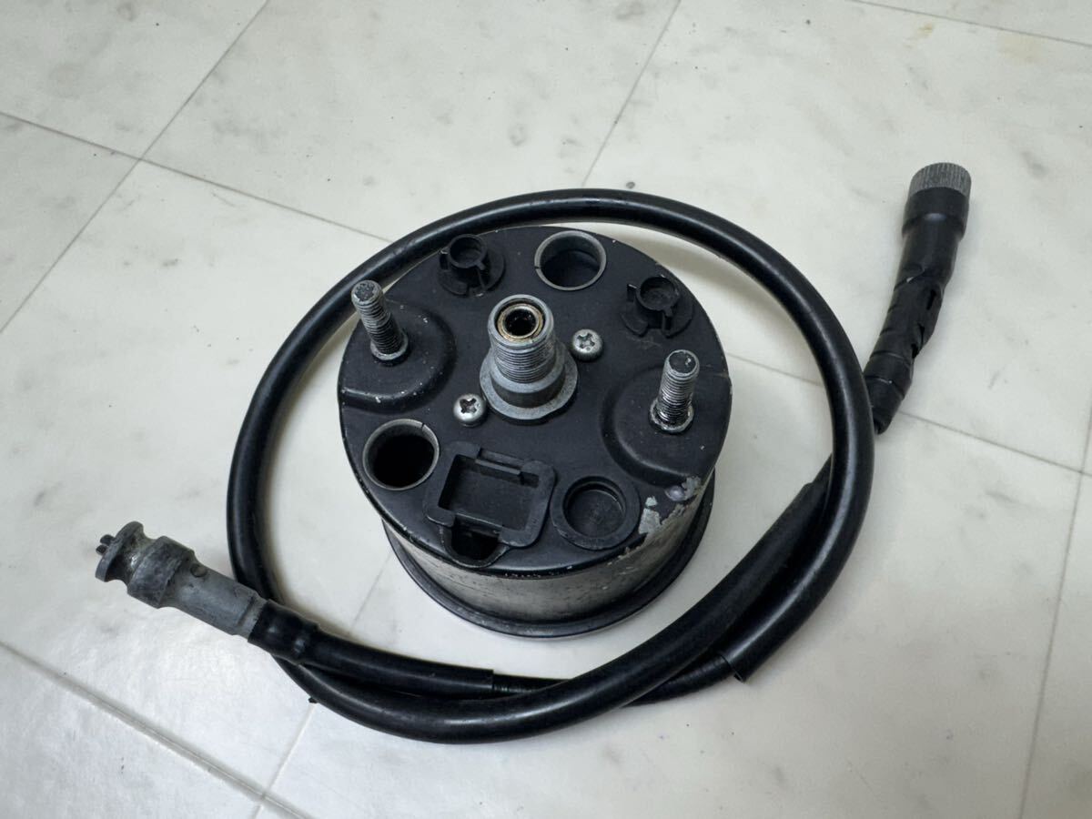 NS50Rで使用 純正 白 タコメーター 実働車外し HRC S50R NS50F AC08(検 NSR50 NS−1 NSF100 武川 キタコ_画像9