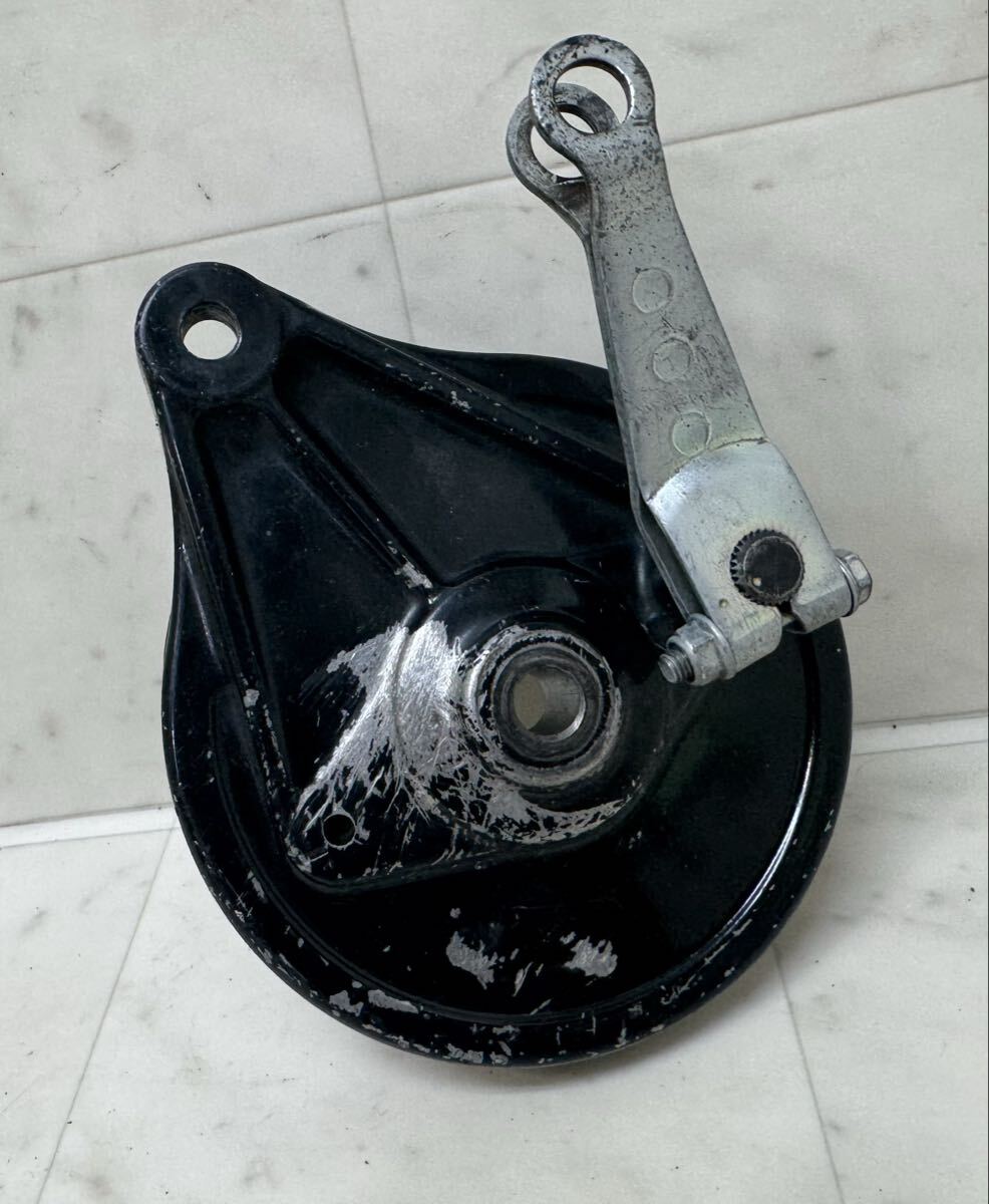 NS50Rで使用 純正 リアブレーキパネル HRC S50R NS50F AC08（検 NSR50 NS−1 NSF100 武川 キタコ_画像4