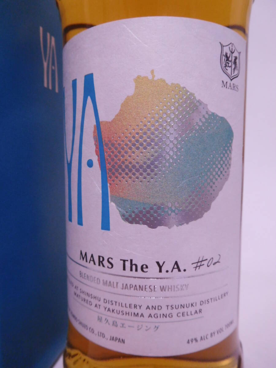 ★限定☆ マルス MARS The Y.A. ＃02 屋久島エージング 700ml 49％ ☆ MARS Matured at Yakushima Aging Cellar ★_画像3