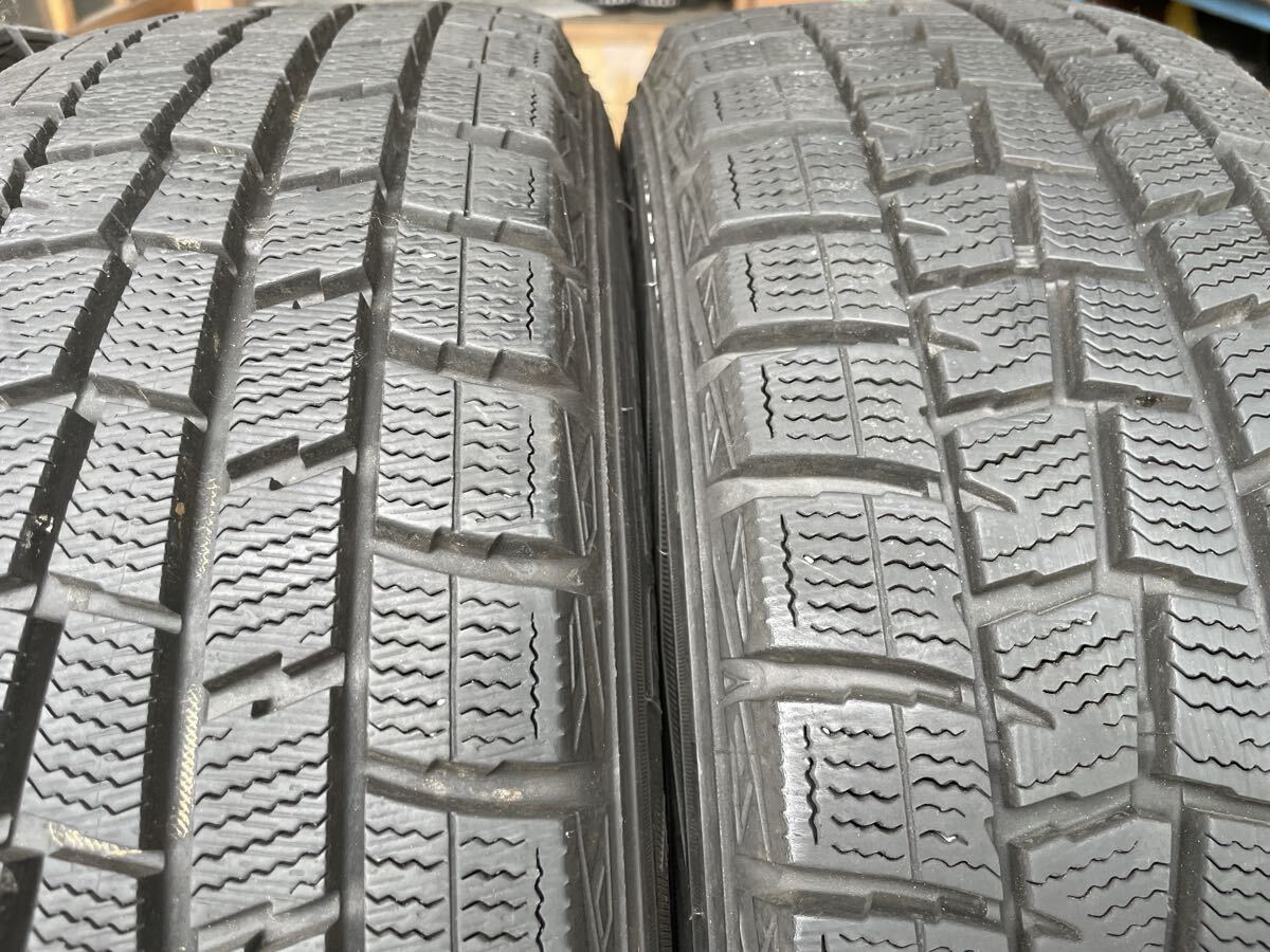 スタッドレスタイヤ DUNLOP 175/65R15 アルミホイールシュナイダー 155.5J PCD100 バリ山_画像7