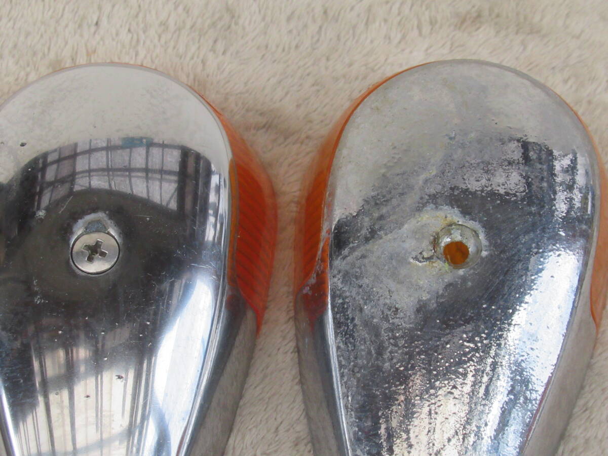 VW VOLKSWAGEN　空冷 フォルクスワーゲン ビートル タイプ1　フロントウインカーレンズ ハウジングカバー セット　HELLA Germany製 ペア_画像6