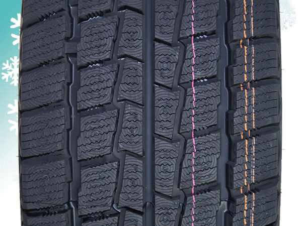 送料無料(沖縄,離島除く) 2025年製 新品スタッドレスタイヤ 185R14C 102/100L LT 185R14 8PR 相当 ハンコック HANKOOK Winter RW06 バン_画像2