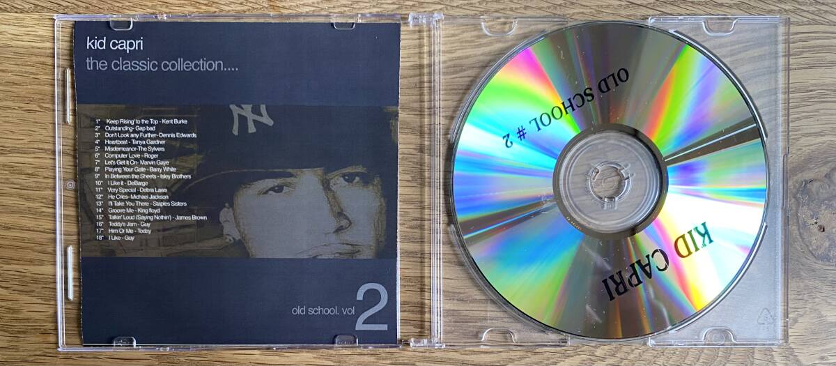 KID CAPRI / Old School Vol.2 MIX CD-R TAPE KINGZ 90s サンプリング ネタ BIZ MARKIE MURO_画像2
