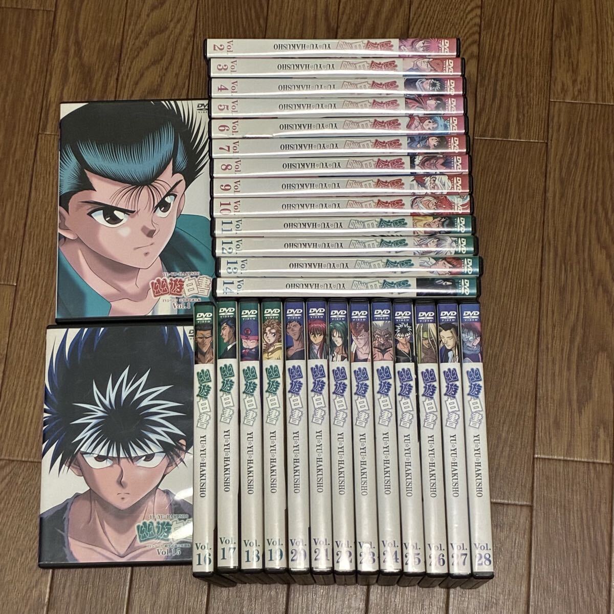 幽遊白書 セル DVD 全28巻セット　全巻セット_画像1