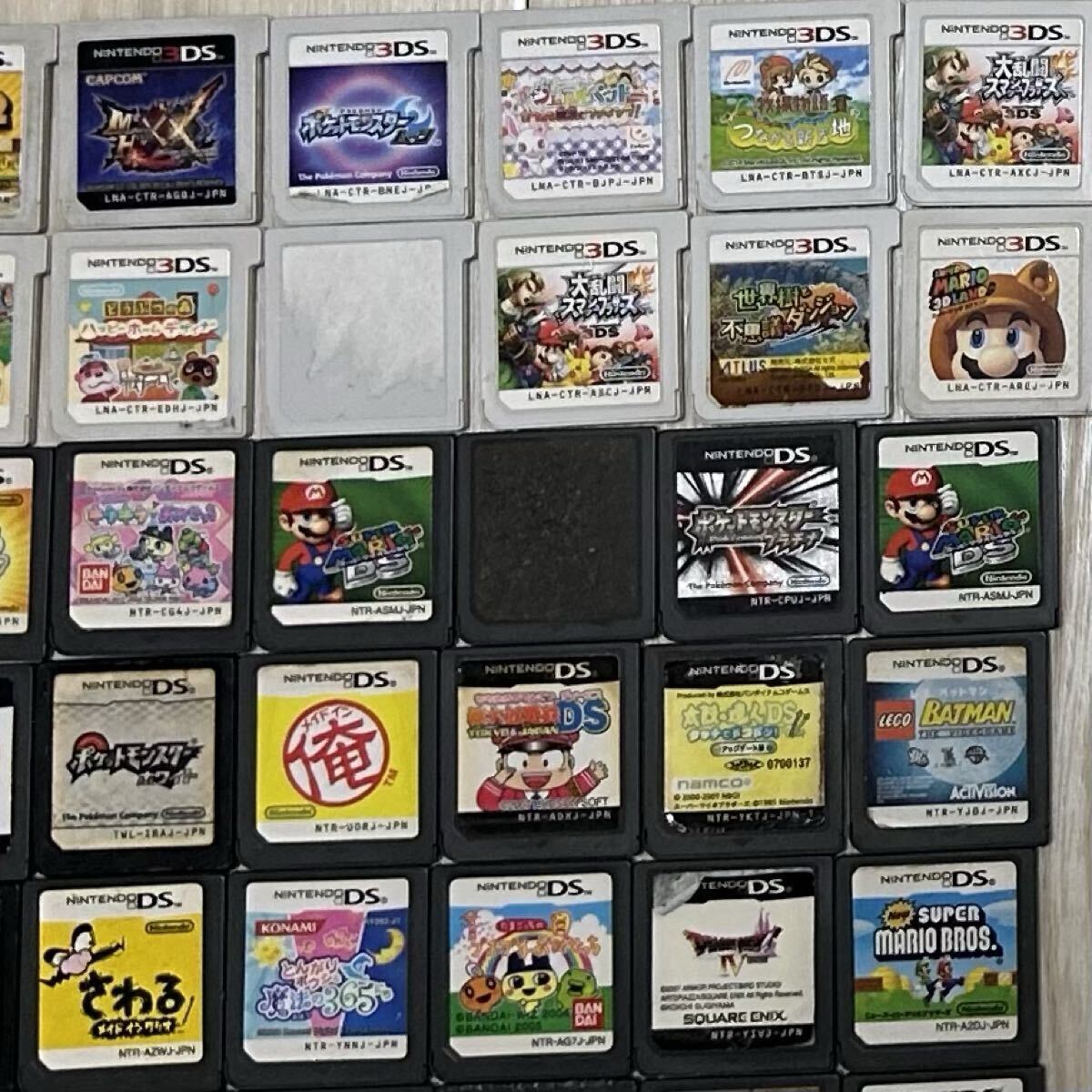 ニンテンドーDSソフト 3DSソフト ジャンク ゲームソフト 大量 マリオ 妖怪ウォッチ Nintendo 傷ありの画像3