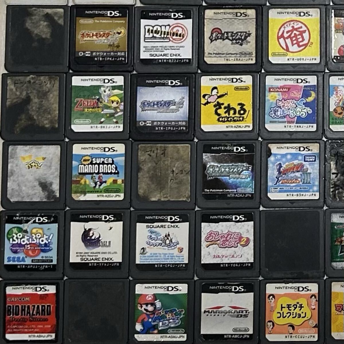 ニンテンドーDSソフト 3DSソフト ジャンク ゲームソフト 大量 マリオ 妖怪ウォッチ Nintendo 傷ありの画像4