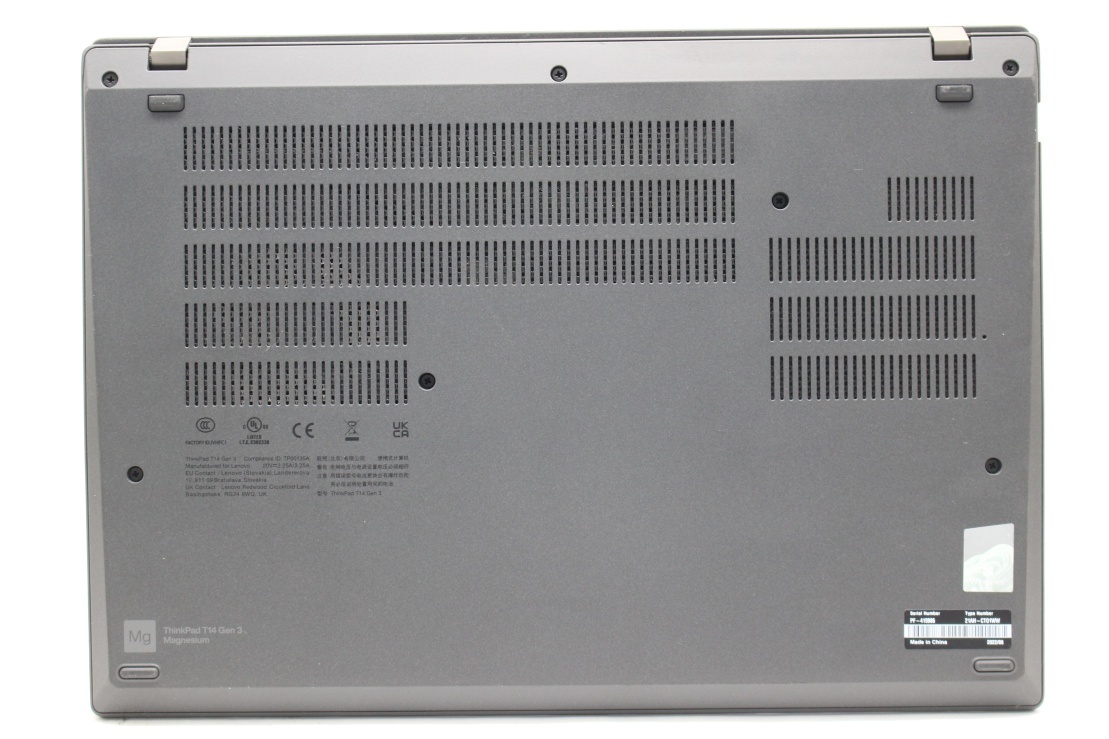 中古良品 2K対応 14型 Lenovo ThinkPad T14 Gen3 Win11 12コア 第12世代 i7-1280P 32GB NVMe 512GB カメラ 無線Wi-Fi6 Office付き 管:1189w_画像8