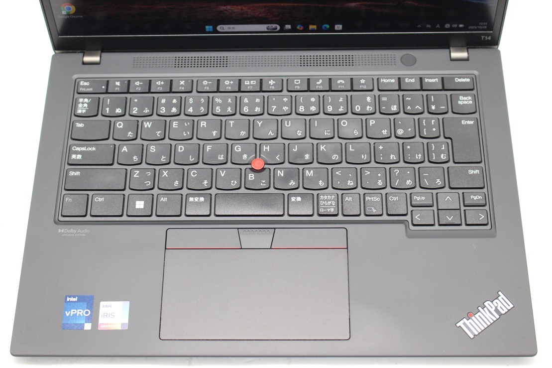 中古良品 2K対応 14型 Lenovo ThinkPad T14 Gen3 Win11 12コア 第12世代 i7-1280P 32GB NVMe 512GB カメラ 無線Wi-Fi6 Office付き 管:1189w_画像5