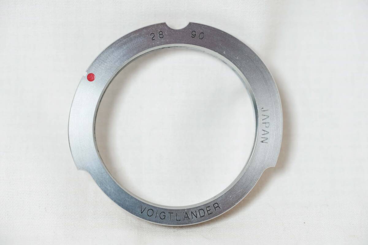 Voigtlander M-Bayonet adapter ring Type-I 28/90 フォクトレンダー M-L Mバヨネットアダプターリング_画像1