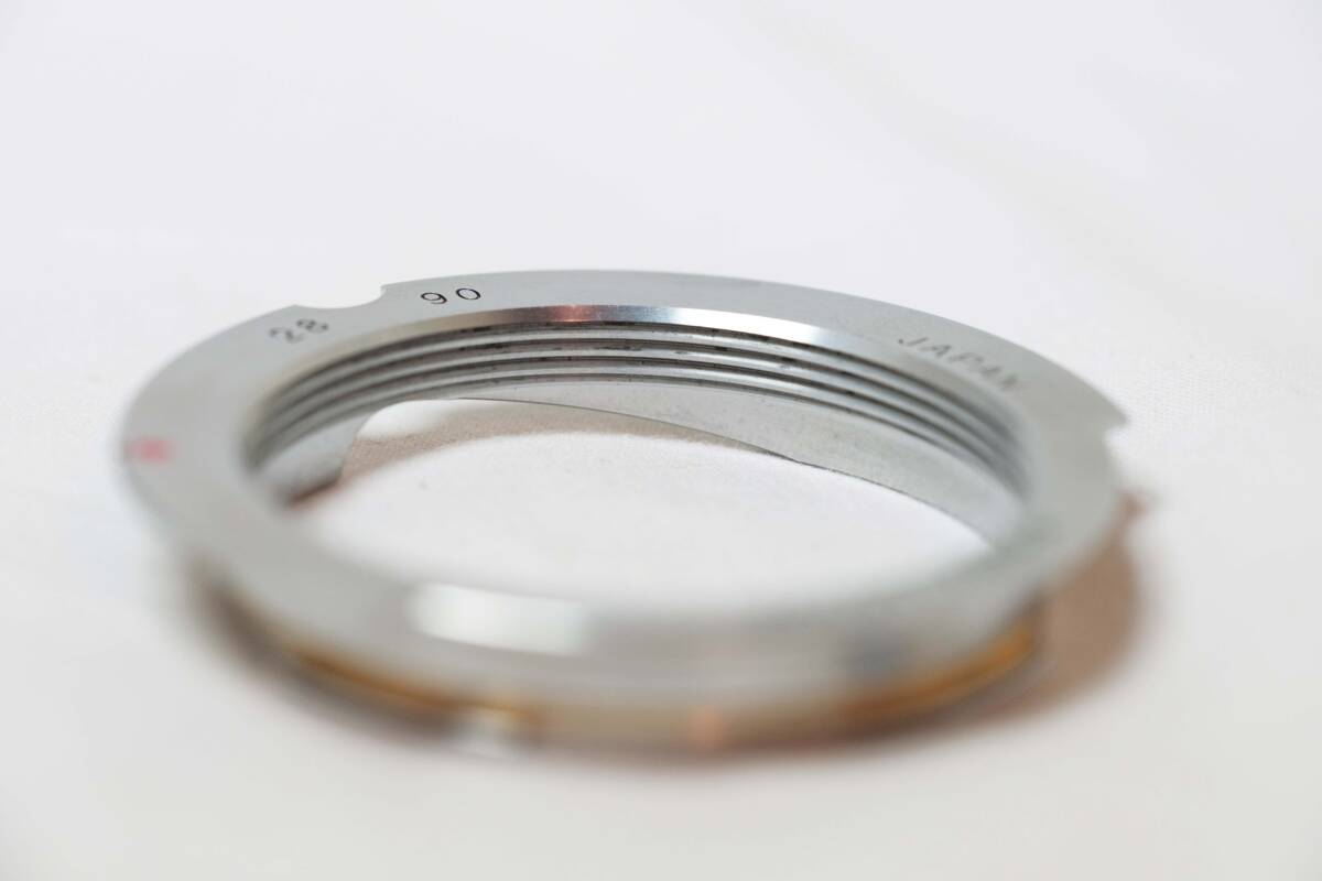 Voigtlander M-Bayonet adapter ring Type-I 28/90 フォクトレンダー M-L Mバヨネットアダプターリング_画像4