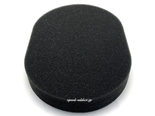 ヘルメット用トップパッド OVAL 2cm/インナーパッドスポンジ頭頂部パッドクッション修理フィッティング調整ジェットヘルメット内装パーツ_画像2