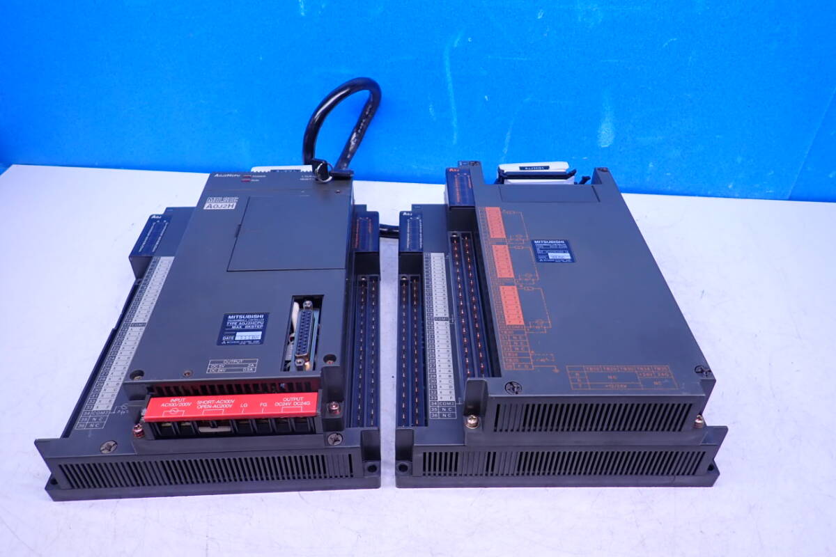 HM170#三菱電機 MITSUBISHI MELSEC シーケンサCPUユニット A0J2HCPU A0J2-E24R_画像1