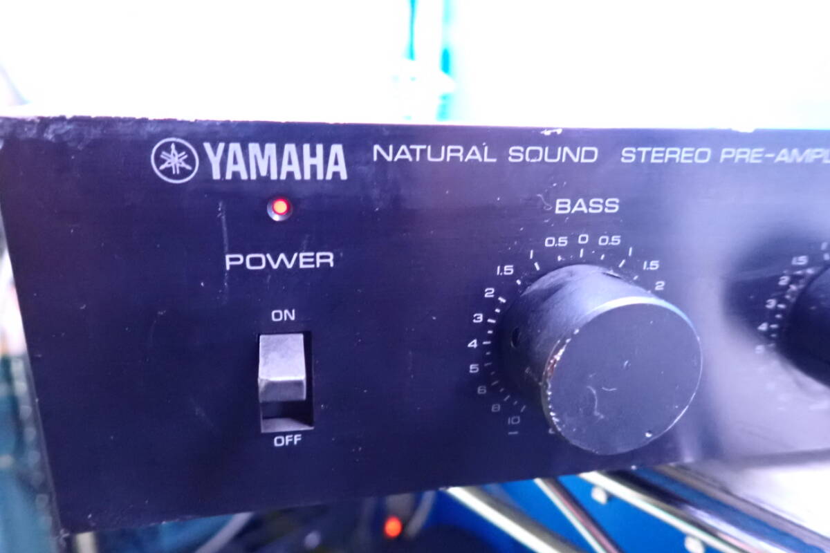 D925#YAMAHA ヤマハ C-2 プリアンプ オーディオ機器 現状品_画像2