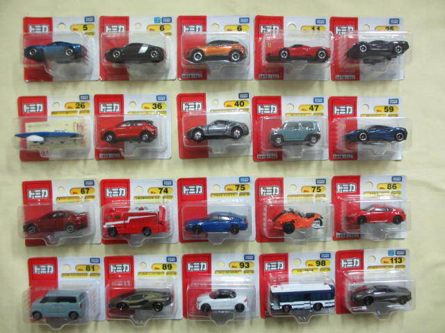 ≪トミカ≫⇒ブリスターパック 20台セット_画像1