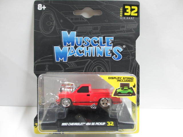 ≪マイスト≫⇒1/64 マッスルマシーン / シボレー 454 SS 赤_画像1